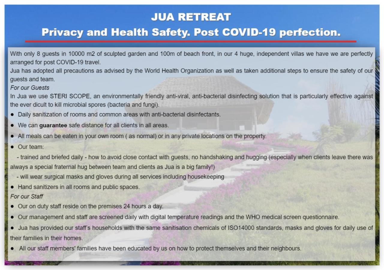 Jua Retreat Hotel Michamvi Kae Exterior photo